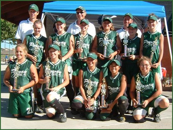 12U 1st Place Champions - Poway